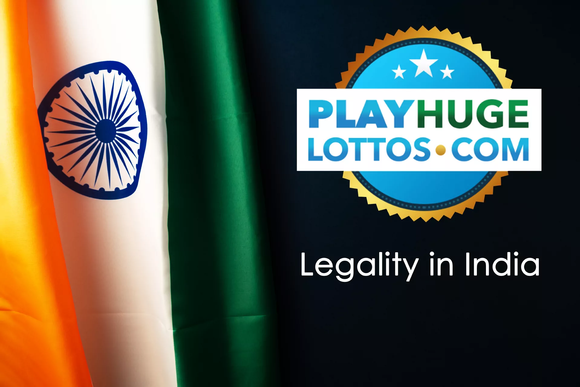 Buying lottery tickets on PlayHugeLotto is legal for Indian users.