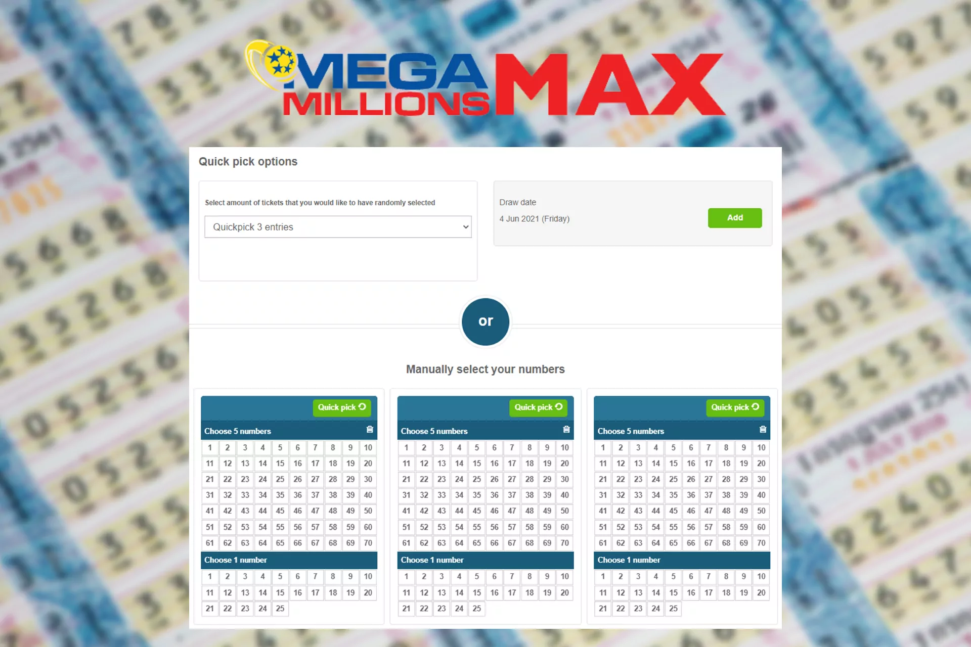 In Mega Millions Max, players win even bigger awards than in Mega Millions.