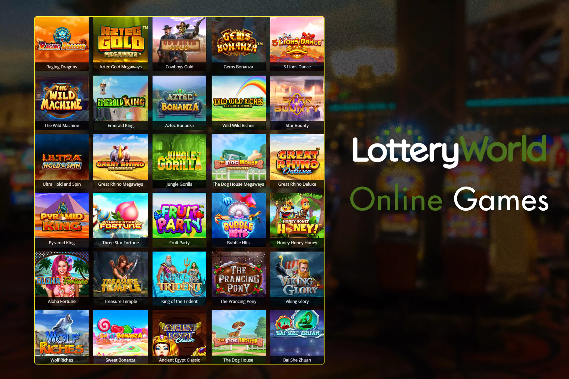 You can also check your fortune in the section of games playing online slots.
