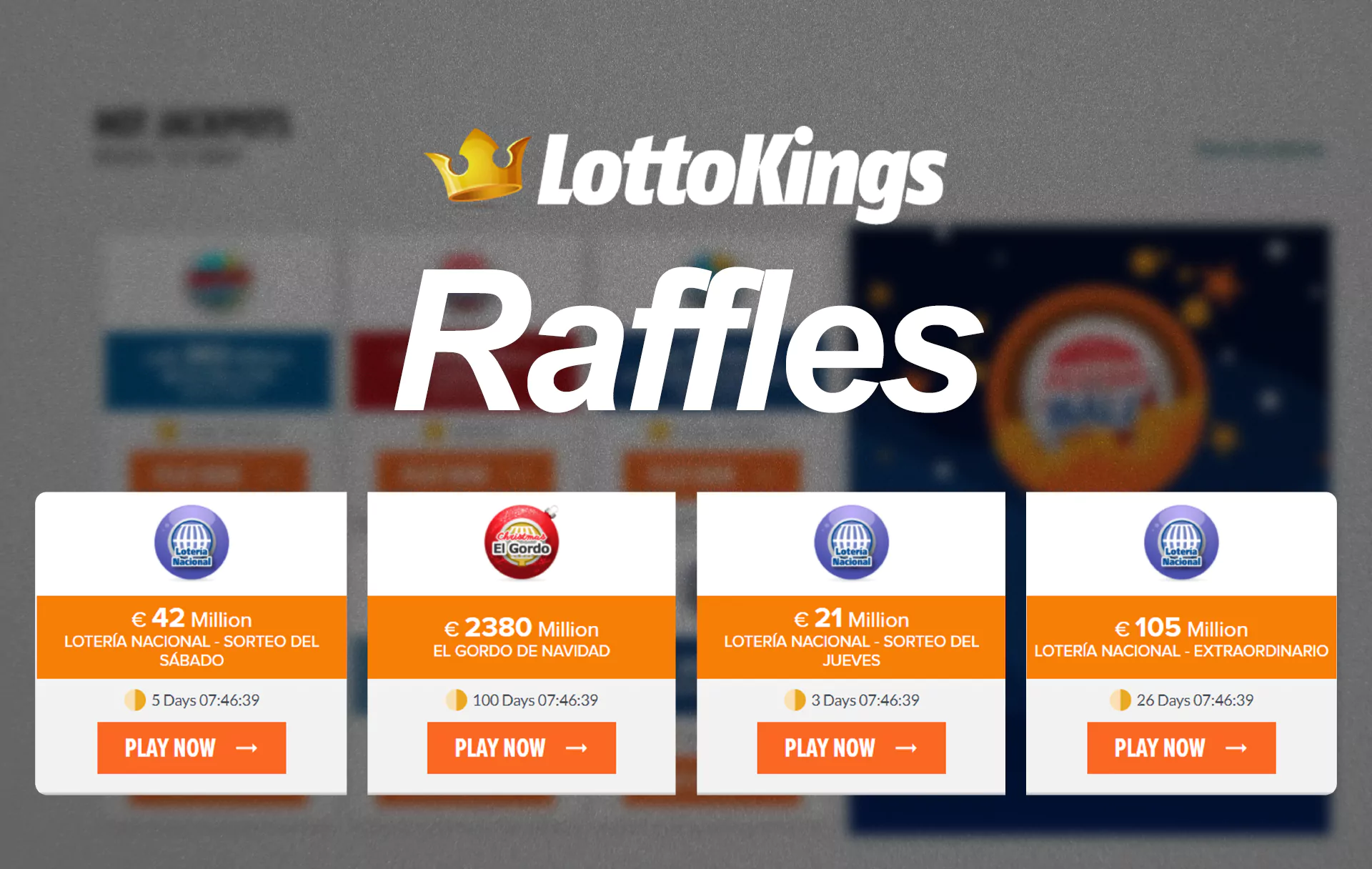 Raffles is a type of lottery with a moneyback.