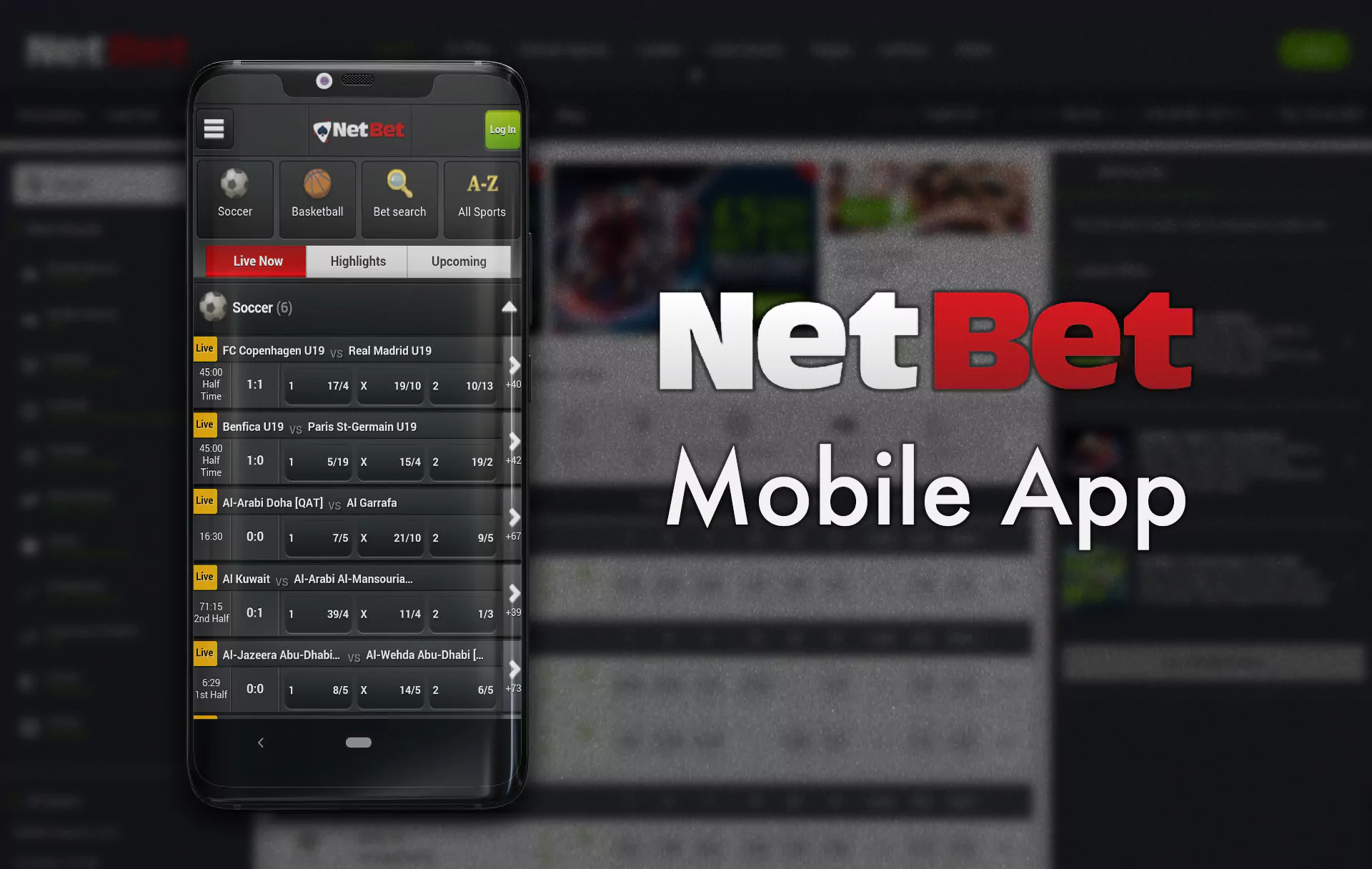 If you use the Netbet account regularly, we highly recommend downloading the app.