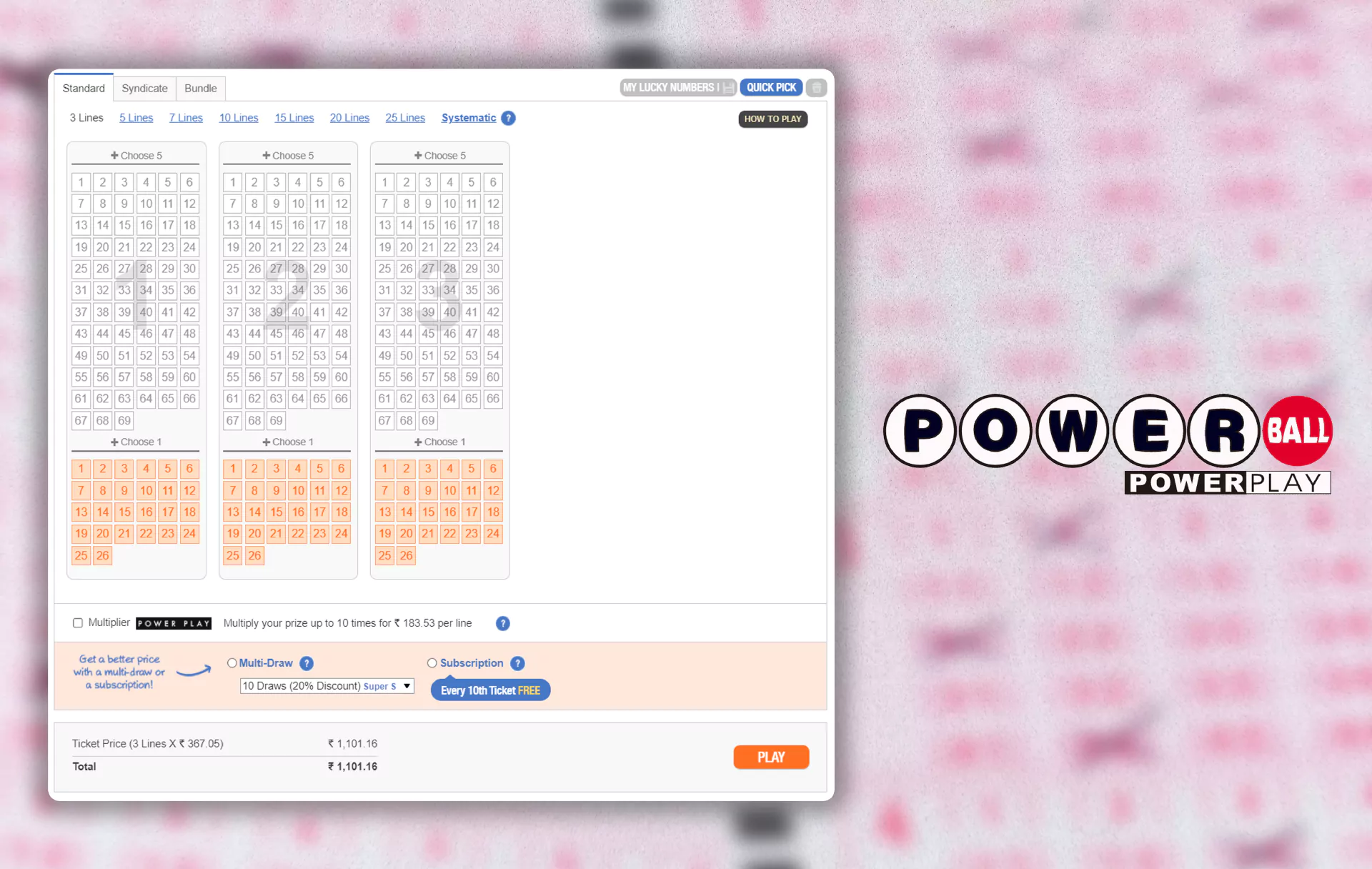 Powerball is another well-known lottery based in America.