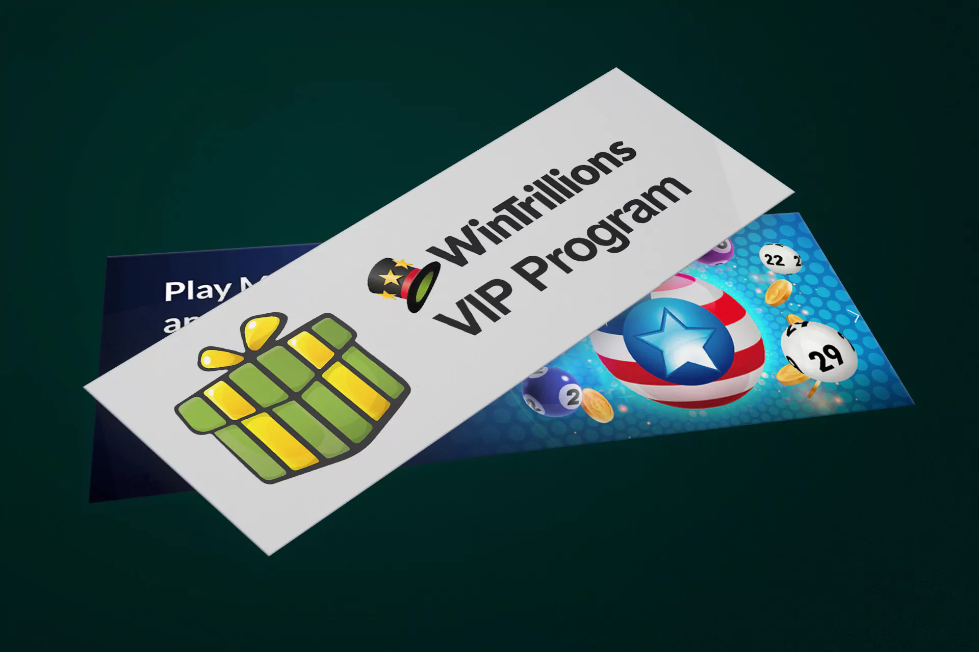 Users can claim bonuses and take part in actual promotion programs.