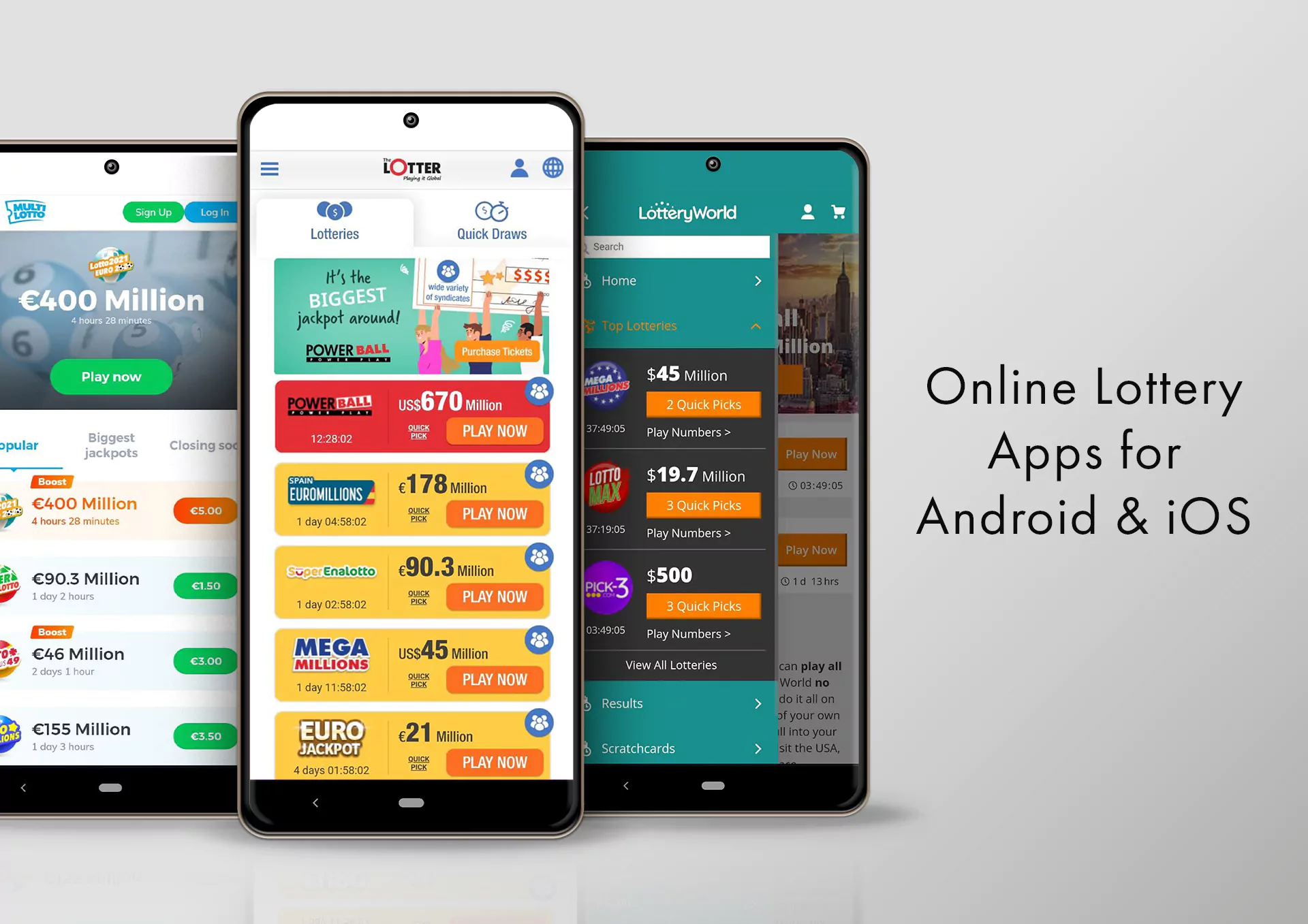 The current top of the best online lottery apps in India.