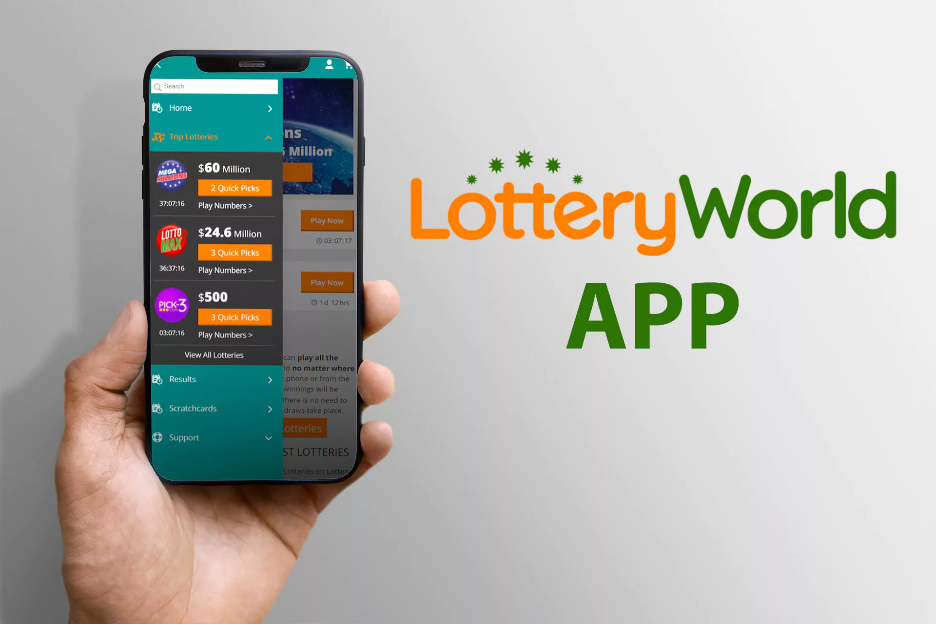 Test this new app for paying lotteries.
