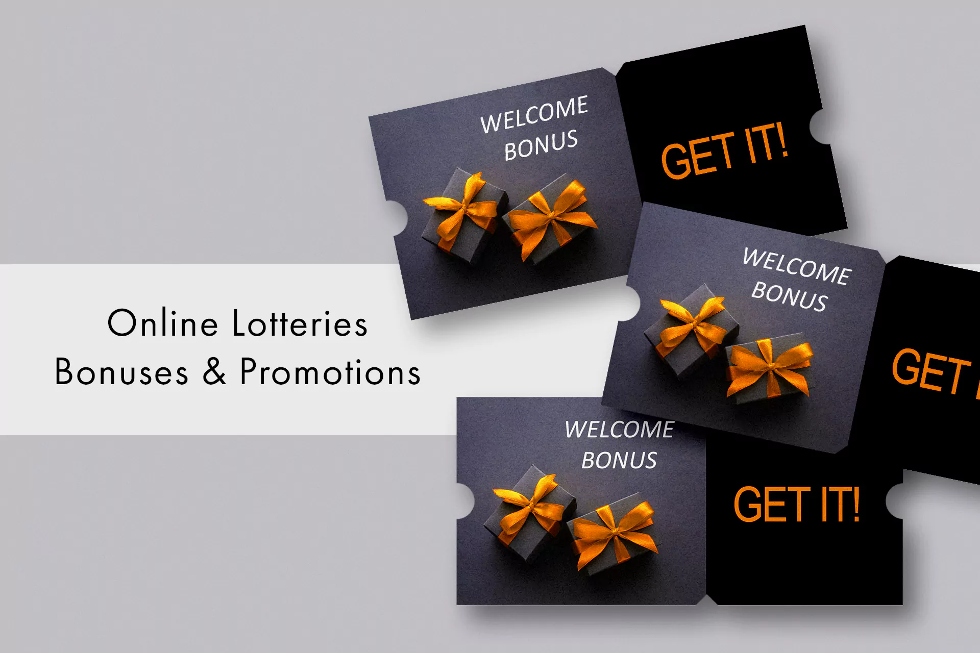 When you buy tickets online lotteries you can get bonuses.