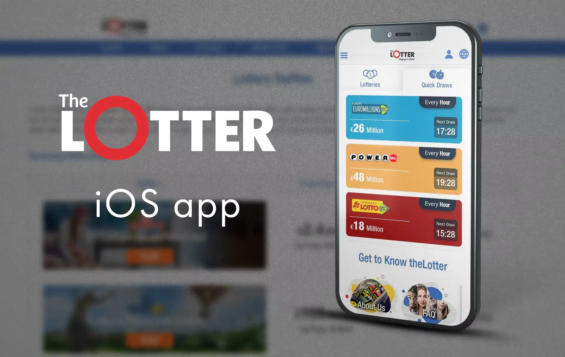 You are an owner of an iPhone download the special app linking from the official site.